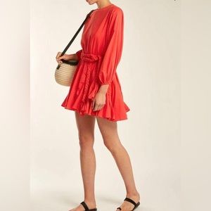 Rhode Ella Dress in Red
